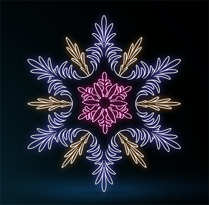 Śnieżynka SN012 (3,0 x 3,0m)