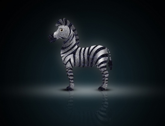 Zebra 059/2020/3D (2,7 x 2,6 x 1,0m)