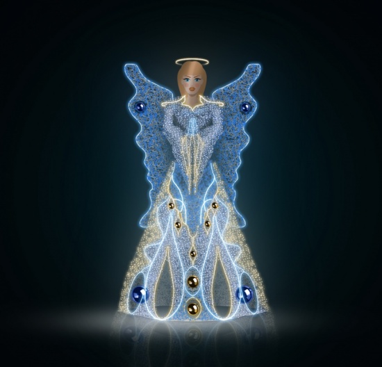 Anioł 02/2021/3D (3,2 x 1,6 x 1,2m)