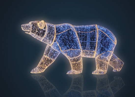 Niedźwiedź 44/2025/3D (2,0 x 4,0 x 1,2m)