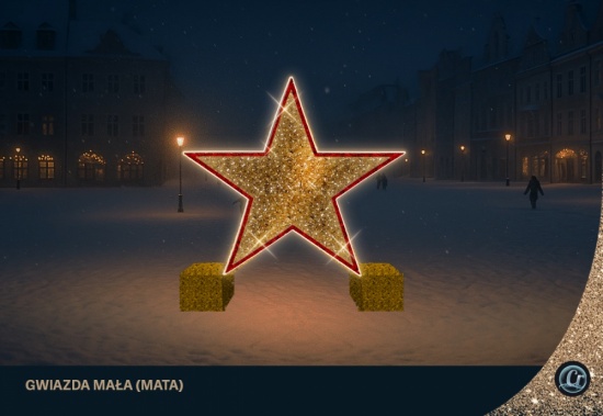 Gwiazda mała (1,5 x 1,4m)