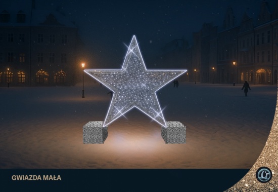 Gwiazda mała (1,5 x 1,4m)