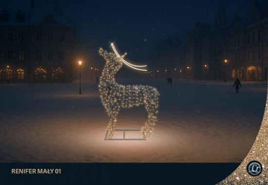 Renifer mały 01 (1,5 x 1,1 x 0,4m)