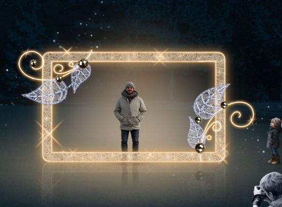 Kartka świąteczna CR18/201 (2,7 x 5,6m)