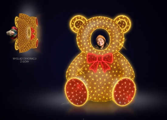 Miś 84/2025/3D (1,8 x 1,5 x 0,6m)