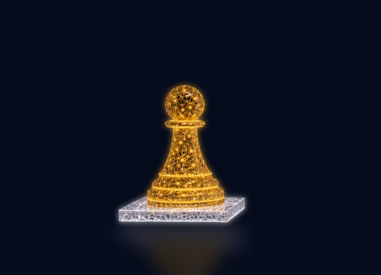 Szachy pion 11/2026/3D (1,5 x 1,5 x 1,5m)